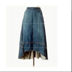 GAP Vintage denim maxi skirt